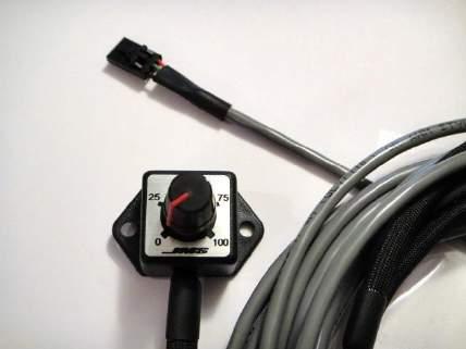 If this amount of increase is too aggressive for your driving style, you can connect the supplied 4-pin RED de-sensitizing plug into the 4-pin connector on the device.