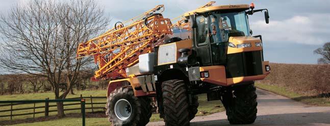 ROgator 618 Challenger RoGator 618 The ultimate vehicle for spraying and spreading systems, for the most demanding farmers and contractors.