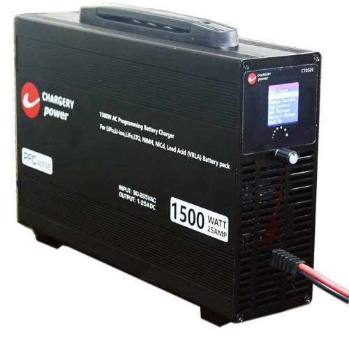 PFC programmable charger 90V~265VAC Input Thanks for your purchasing the intelligent and powerful charger.