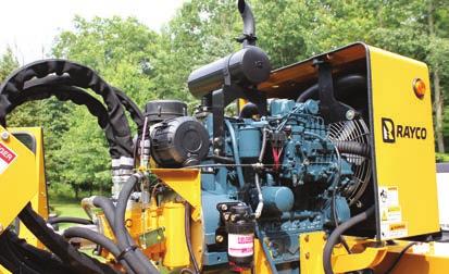 power, cutting dimensions, and chip capacity that only a tow-behind stump cutter can provide, look to Rayco s DXH Series tow behinds for industry leading