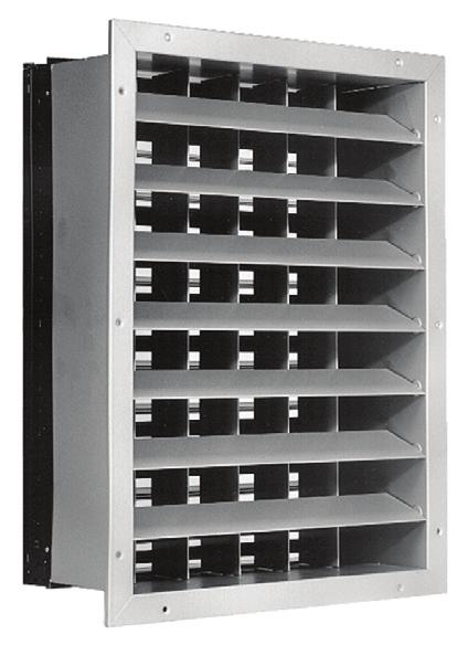Grilles and Registers Application Guidelines Industrial Supply Grilles and Registers Similar to commercial models, the grille or register has adjustable louvers in single or double deflection,