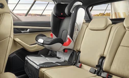 The child seats from with mounting options for transporting against the direction of travel, comfort and variability, represent the best solution for