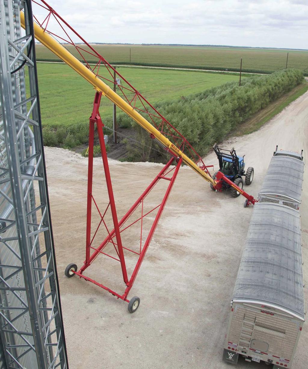 The highest capacity auger ever made by Westfield. Introducing the MKX 130 Series, available in 64' - 114' lengths with capacity up to 11,000 BPH.