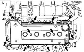 the illustration. If not, turn the crankshaft 1 revolution (360 ) and align the marks as above. 17.