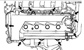 18. 2ZZ-GE: INSTALL CYLINDER HEAD COVER a. Remove any old packing (FIPG) material.