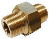 I Adjustable screw joint Brass (thread sealing) water up to 180 C, oil up to 200 C Adjustable screw