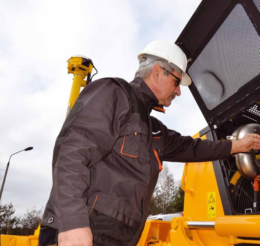 Easy access and serviceability Servicing and maintenance costs are an important consideration when determining the total lifetime cost of owning a piece of equipment.