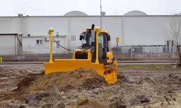 HYDROSTATIC DRIVE SYSTEM Our new S Series dozers are equipped with dual path Hydrostatic Drive Systems that transmit full power to both tracks in all conditions for smooth speed changes, pivot turns