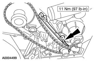 Page 8 of 10 12. Install the RH timing chain guide. 13.