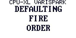 fire order: If the detection fails, it will display the following message: And