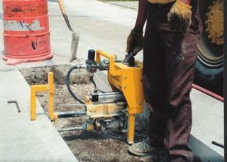 pneumatic - requires a minimum of 50 cfm Standard 1 drill depth Includes mobile system - for easy