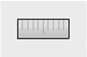 Icon: The Ruler. Below the Data Table there s a ruler icon. Clicking it turns the ruler on and off. You can drag it up and down the screen as needed.