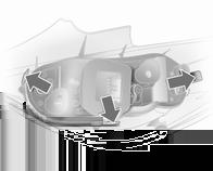 Vehicle care 159 5. Gently press the three locking lugs on the outside of the bulb holder outwards and remove bulb holder.