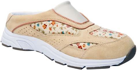 Stain Control Flared, Lightweight Rubber Outsole with EVA Wedge Midsole Removable,