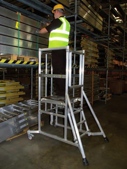» Fits through a standard doorway when folded» Quick & simple assembly using captive deck & stairs» Guardrails to ensure compliance with Work at Height Regulations» Site tough» 2