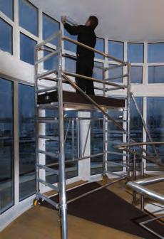 Boss Room - Mate EN 1004 Industrial room platform & tower system, ideal for interior decorating & maintenance work.