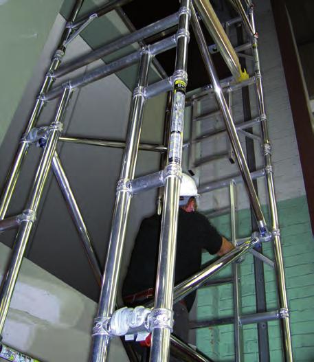 Boss Lift Shaft - Confined Space Tower Access Towers The original lightweight industrial aluminium modular lift shaft/confined space access tower system, ideal for lift shaft installation,