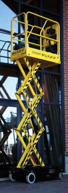 BoSS X3X-SP Micro Powered Access The BoSS X3X-SP is our new tough, professional, self propelled micro scissor lift, designed to be the tallest, slimmest and lightest self propelled of its kind.