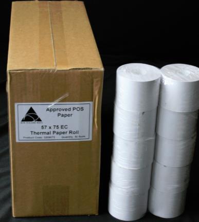 Thermal Roll 57mm x 75mm