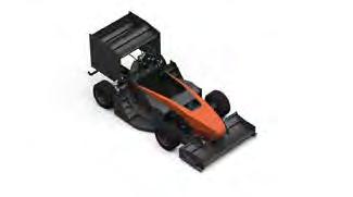 It is equipped with a CFRP monocoque paired with a steeltube rearframe chassis, powered by a 4-cylinder Yamaha R6 engine, a well-balanced high-downforce aerodynamic package and Hoosier 10 LC0 on new