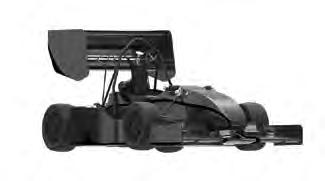 length A-Arm. Push rod actuated horizontally oriented spring and damper TYRES (Fr / Rr) Hoosier 18.0 x 7.
