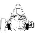 FRAME CONSTRUCTION tubular space frame MATERIAL 25CrMo4 SR OVERALL L / W / H 2633mm / 1439mm / 1100mm 1550mm / 1250mm / 1200mm WEIGHT WITH 68kg DRIVER (Fr / Rr) 116kg / 175kg SUSPENSION double