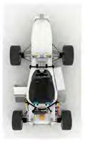 DRIVERLESS COMBUSTION FRAME CONSTRUCTION Hybrid Monocoque; Front: Composite Monocoque; Rear: Steel Spaceframe MATERIAL carbon-fibre composite; E235+C1 steel round tubing OVERALL L / W / H 3008mm /