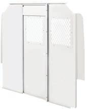 BULKHEADS WEATHER GUARD Bulkhead partitions for Ram ProMaster and C/V Tradesman vans provide