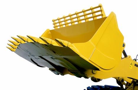 WA500-3 WHEEL LOADER Ultra-wear resistant ground engaging equipment Lower costs per tonne With the brands Komatsu KVX and Hensley - Parts,