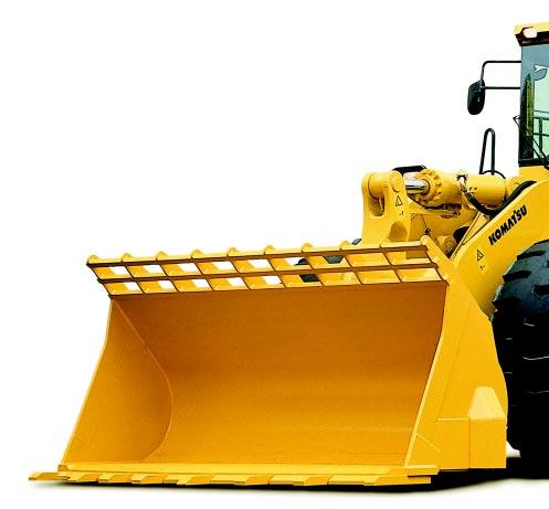 WA500-3 wheel loader AT A GLANCE Powerful, rugged, environmentally friendly and comfortable: The new WA500-3 is the perfect choice for all heavy-duty work.