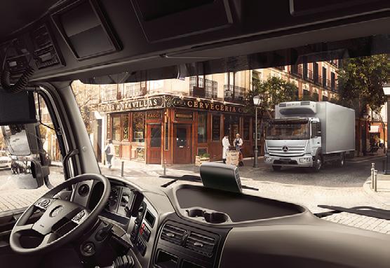 Add to this the range of fuel-efficient 4 and 6-cylinder engines, and the Atego offers a driving experience second to none.