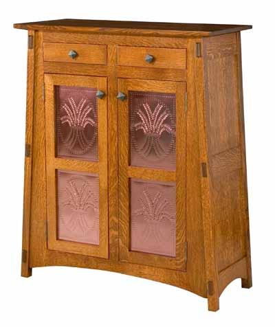 FEATURES 2012 1 solid tops Top has bottom bevel edge Flush drawer & door fronts Stained glass is