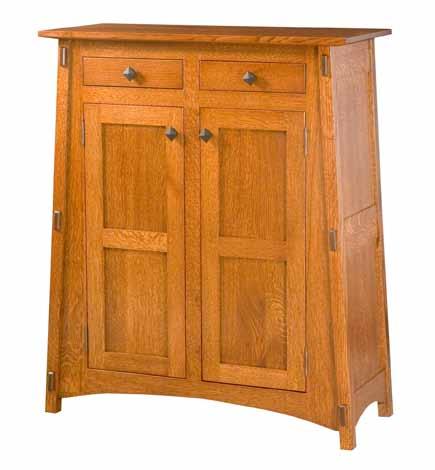 McCoy with Copper Panels 2 door, 2 drawer 18 x38½ x47½ McCoy with Reverse Panels 2 door, 2 drawer