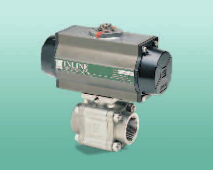 Direct Mount Products Automation Systems 505F Ordering Information Example: Multi-Port Ball Valve with ISO 5 Pattern Mounting Pad, Lever Handle and Positioning Pin, Full Port, 36SS Body