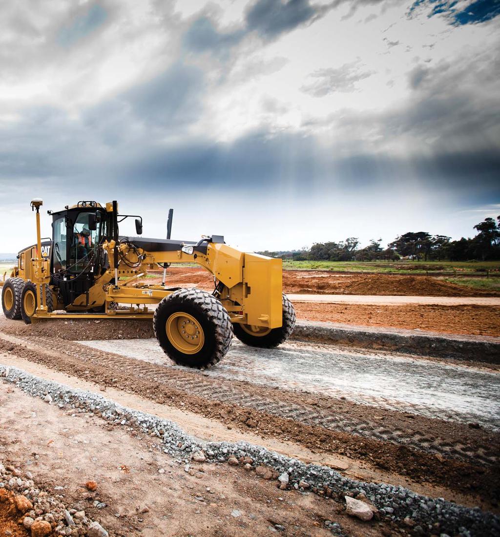 The M Series Motor Grader has become the industry standard in operational efficiency and overall productivity.