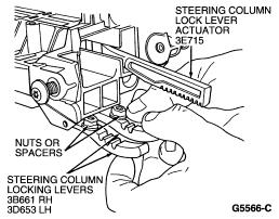 Page 4 of 7 7. Support steering actuator housing in a vise and drive pin flush with steering actuator housing. 8.