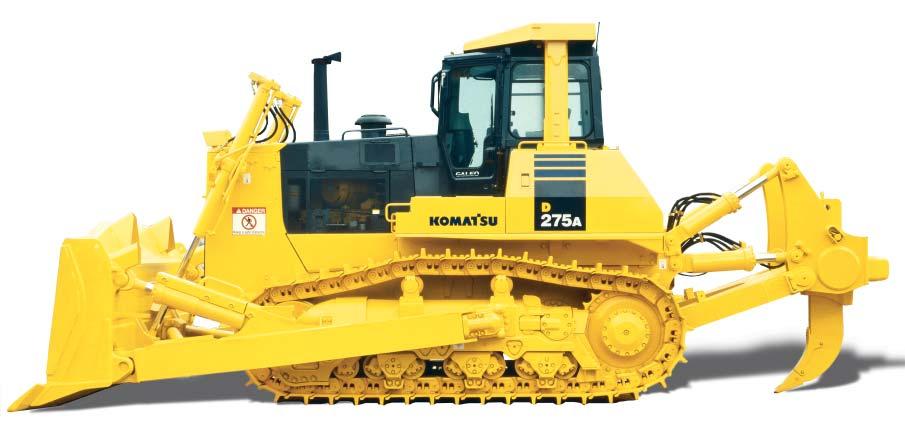 Crawler Dozer WALK-AROUND Komatsu-integrated design for the best value, reliability, and versatility. Hydraulics, power train, frame, and all other major components are engineered by Komatsu.