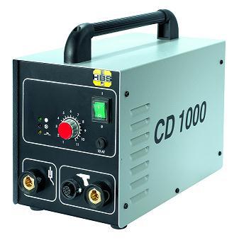 CD WELDERS: CD-1000 DESCRIPTION/FEATURES The CD1000 is a cost effective standard stud welding unit. It is suitable for tip ignition with contact (CD studs and cuphead pins).