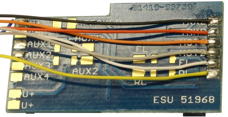 The final insulating requirement is to form a small rectangle shape to have a neat fit over the 21 pin decoder connector.