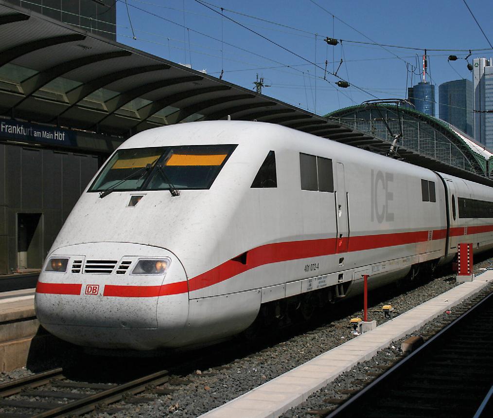 Success Stories Hasler CORRAIL1000 as a high precision speed source for ETCS on a ICE 1 / BR401 High Speed Train The rail signalling system in Belgium is a lineside system of lights, it relies on