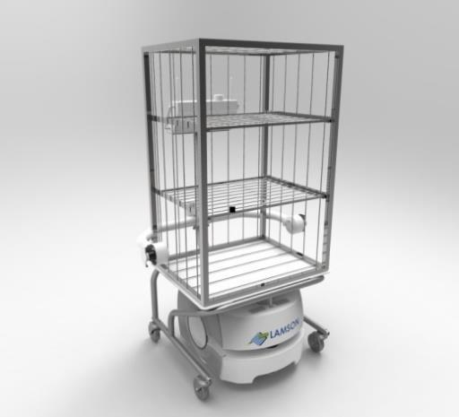 AMR aged care specific trolleys