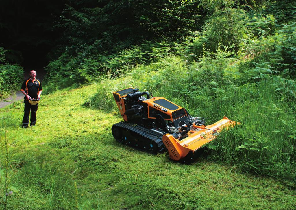 32 33 MORE THAN JUST A MOWER Far more than just an all-terrain mowing