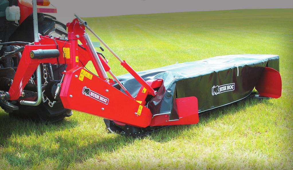 HMG SERIES HAY MOWERS Bush Hog s four models of HMG hay mowers fit a large range of tractor sizes and production requirements.