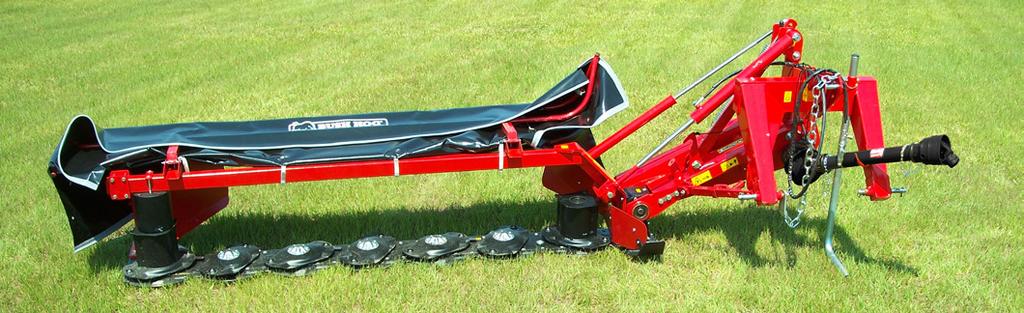 Field conversion kit from 2 blade disc to 3 blade disc for 6 and 8 disc units only Bush Hog Features Cutting height conversion kit for rough areas.