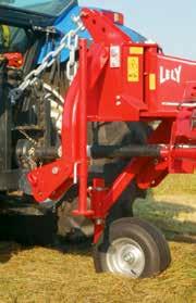 Technical specifications For uneven fields, all mounted rakes can be fitted with an extra sensor wheel for the rotor.