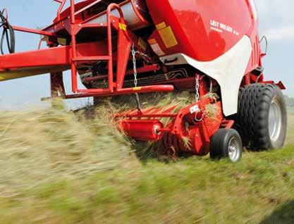 Lely Ro-tines for clean forage Short and rigid tines that are positioned almost directly underneath the tine arm do a good job on level fields, but have trouble adjusting to rough terrain.