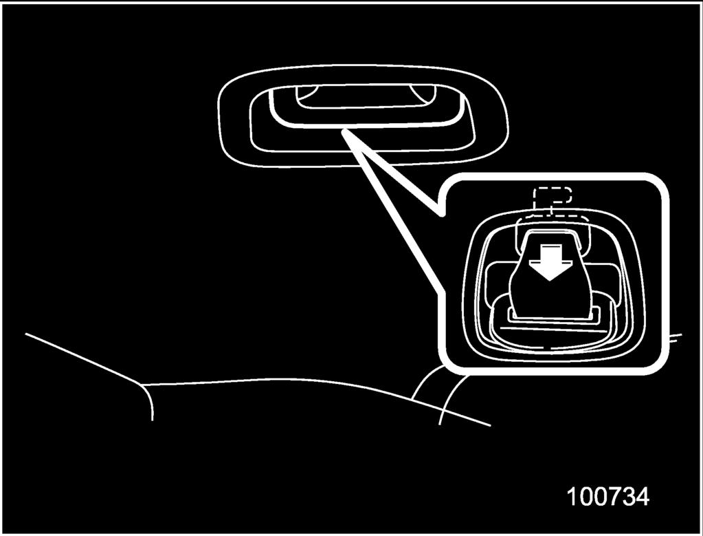 1-20 Seat, seatbelt and SRS airbags/seatbelts 2. Pull out the seatbelt slowly from the retractor.