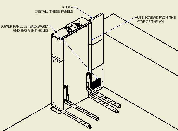 Step Since it s shipped horizontal, you ll need to stand it up and move it to approximately where it will be installed.