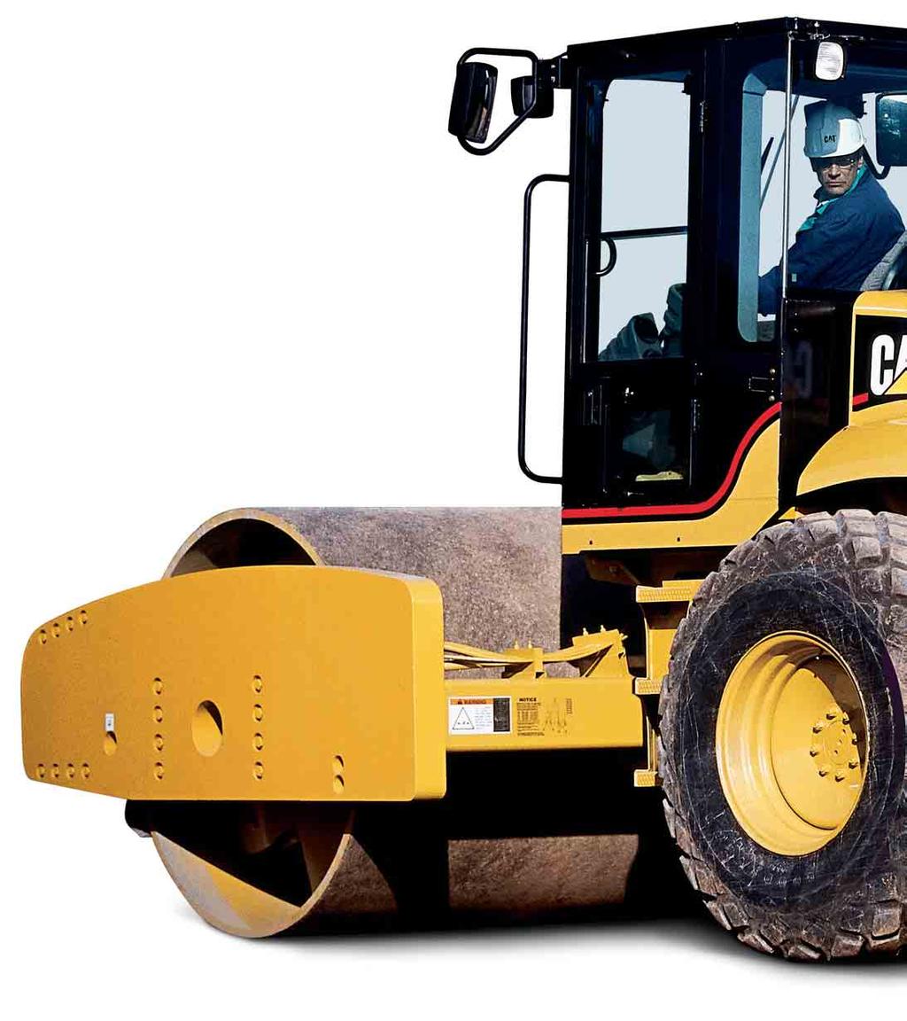 Reliability, Serviceability and Comfort in a Durable Package The CS-683E Soil Compactor has been designed to offer enhanced production capabilities, simplified service and exceptional operator