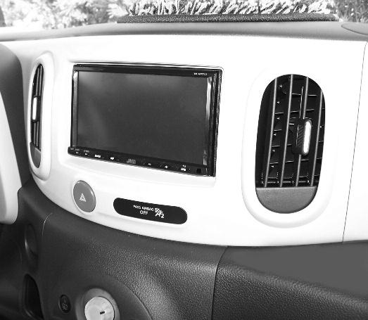 INSTLLTION INSTRUCTIONS FOR PRT 99-7608 PPLICTIONS Nissan Cube 009-up 99-7608 KIT FETURES DIN Head Unit Provision with Pocket ISO DIN Head Unit Provision with Pocket Double DIN Head Unit Provision